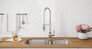 Kraus KBU24 Double Bowl stainless steel kitchen sink review