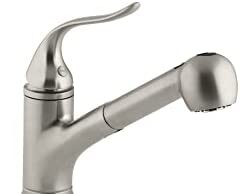 Review of KOHLER 15160-BN CORALAIS Kitchen Faucet, Vibrant Brushed Nickel