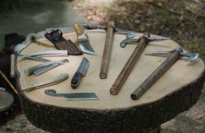 How do you sharpen an AXE in the wilderness? Does windfury stack with sharpening stone?