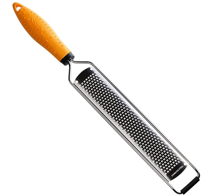 Deiss PRO Lemon Zester & Heavy Duty Cheese Grater & Vegetable Grater