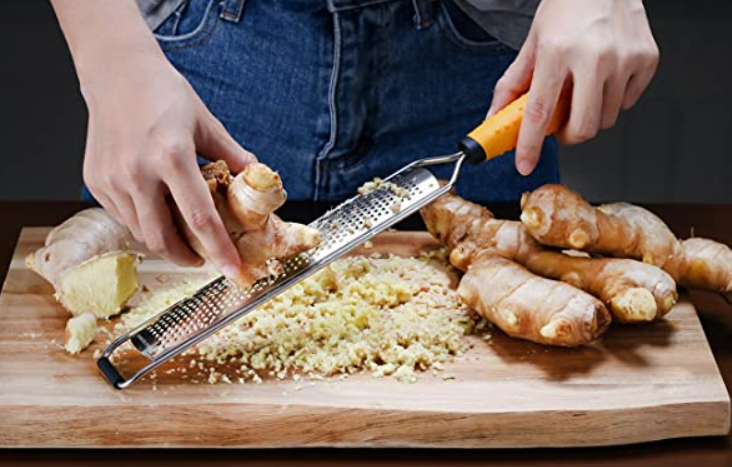 Deiss PRO Lemon Zester & Heavy Duty Cheese Grater & Vegetable Grater