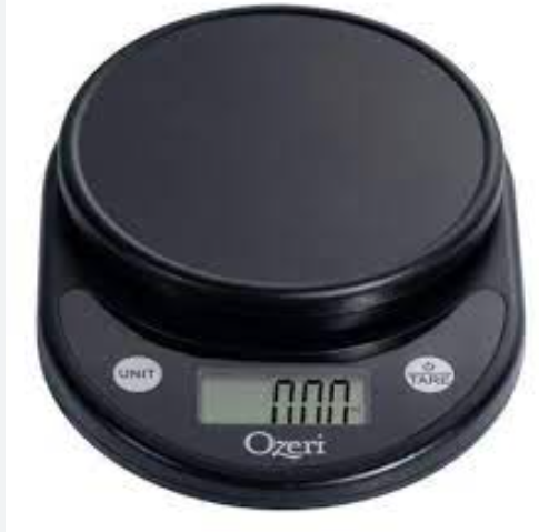 Digital weighing scale for rollers