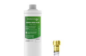 Garden Hose Filter with Flexible Hose Protector