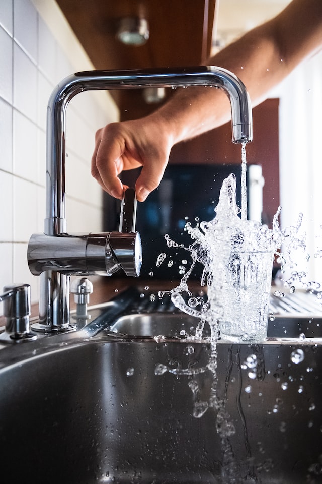 What is the average life of a kitchen faucet?