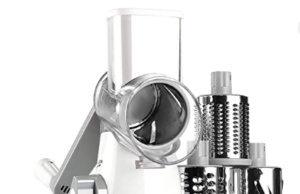 Why is freshly grated Parmesan better? cheese grater with storage container