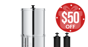 Waterdrop 2.25-gallon King Tank Gravity Water Filter System, With Stand