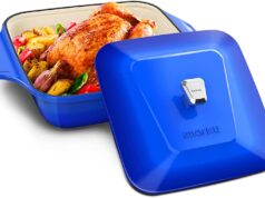 Review of Ceramic Dutch Oven Blue Color | 3.5-Quart | imarku