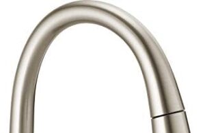 Review of Delta Faucet Spargo Brushed Nickel Kitchen Faucet, Kitchen Faucets with Pull Down Sprayer, Kitchen Sink Faucet, Faucet for Kitchen Sink, Soap Dispenser, SpotShield Stainless 19964Z-SPSD-DST