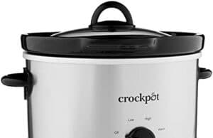 Review of Crock-Pot SCR503SP 5-Quart Smudgeproof Round Manual Slow Cooker with Dipper, Silver