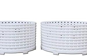 Review of Cheese Molds With Followers for Making Soft and Semi-Hard Cheeses – Set of 2
