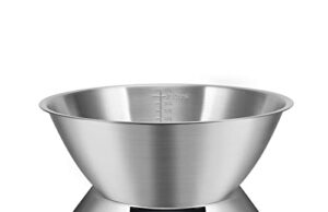 Review of CHILIZZLE Food Scale with 304 Stainless Steel Bowl, Measures Liquids and Dray Ingredients, Digital Kitchen Weight Scale for Cooking or Baking
