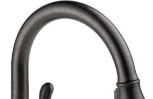 Review of Delta Faucet Leland Touch Kitchen Faucet, Oil Rubbed Bronze Kitchen Faucets with Pull Down Sprayer, Kitchen Sink Faucet, Faucet for Kitchen Sink, Touch2O Technology, Venetian Bronze 9178T-RB-DST