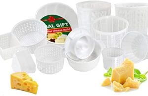 Review of 11 pcs Cheesemaking Kit №2 Butter Punched Сheese Mold Press Strainer cheese Tofu Press Mold Cheese Making Kit