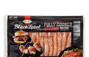 Review of Hormel Black Label Fully Cooked Bacon (72 Slices) – PACK OF 2