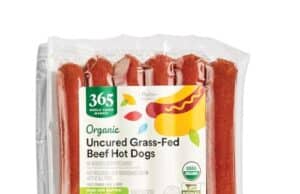 Review of 365 by Whole Foods Market, Beef Hot Dog Uncured Grass Fed Organic Step 4, 12 Ounce