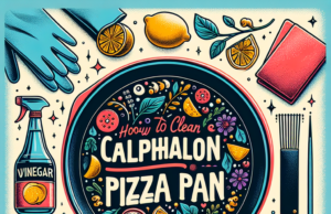 How to clean a Calphalon nonstick pizza pan