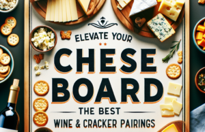 Elevate Your Cheese Board: The Best Wine and Cracker Pairings✔️