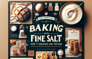 The Chemistry of Baking with Fine Salt: How it Enhances Flavor and Texture✔️