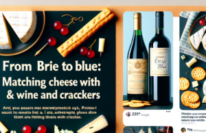 From Brie to Blue: Matching Cheese with Wine and Crackers✔️