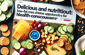 Delicious and Nutritious: Low-Fat Cheese Options for Health-Conscious Eaters✔️