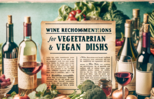 Wine recommendations for vegetarian and vegan dishes