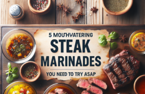 5 Mouthwatering Steak Marinades You Need to Try ASAP