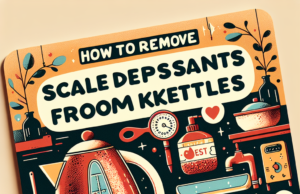 How to remove scale deposits from kettles