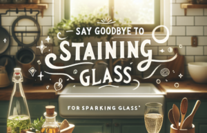 Say Goodbye to Stains: Kitchen Hacks for Sparkling Glass