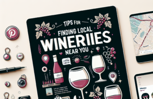 Tips for finding local wineries near you
