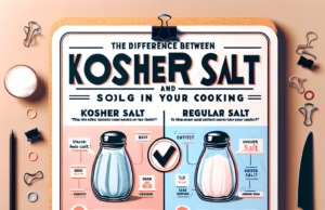 The Difference Between Kosher Salt and Regular Salt in Your Cooking✔️