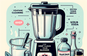 How to deep clean your kitchen blender effectively