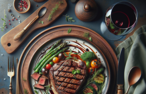 Tender Temptations: Stylish Steak Plating Inspiration