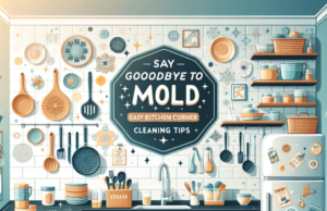 Say Goodbye to Mold: Easy Kitchen Corner Cleaning Tips