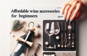 Affordable wine accessories for beginners