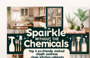 Sparkle Without the Chemicals: The Top 5 Eco-Friendly Methods for Clean Kitchen Cabinets
