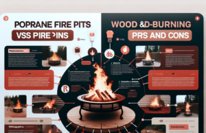Propane Fire Pits vs Wood-Burning Fire Pits: Pros and Cons