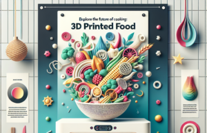 Explore the Future of Cooking: 3D Printed Food