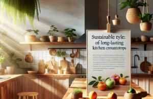 Sustainable Style: Long-Lasting Wooden Kitchen Countertops