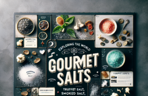 Exploring the World of Gourmet Salts: Truffle salt, smoked salt, and more✔️