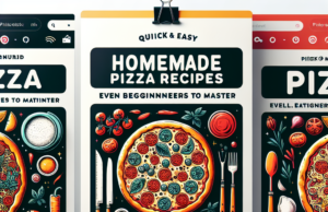 Quick and Easy Homemade Pizza Recipes Even Beginners Can Master
