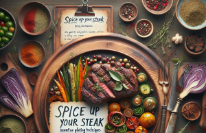 Spice Up Your Steak: Innovative Plating Techniques