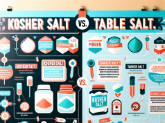 Kosher Salt vs. Table Salt: Understanding the Differences✔️