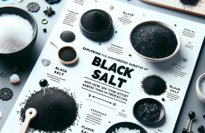 Exploring the Different Varieties of Black Salt and How to Use Them in Your Kitchen✔️