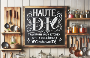 Haute DIY: Transform Your Kitchen into a Culinary Wonderland!