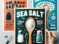 Sea Salt vs. Table Salt: Which is Better for Your Health?✔️