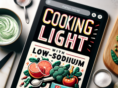 Cooking Light with Low-Sodium Salt: Tips and Tricks✔️