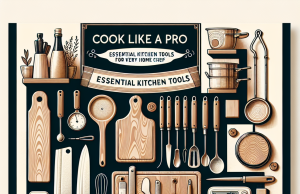 Cook Like a Pro: Essential Kitchen Tools for Every Home Chef