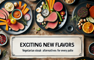 Exciting New Flavors: Vegetarian Steak Alternatives for Every Palate