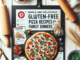 Simple and Delicious Gluten-Free Pizza Recipes for Family Dinners