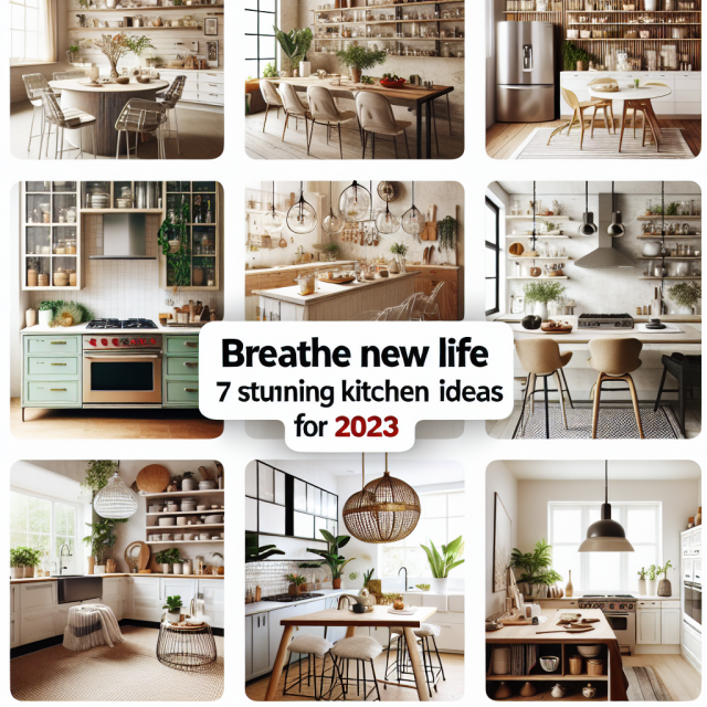Breathe New Life: 7 Stunning Kitchen Layout Ideas for 2023